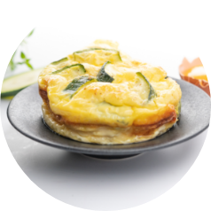 Flan aux courgettes des pâturages